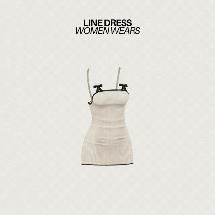 Галерея мода Платье Line Dress #1